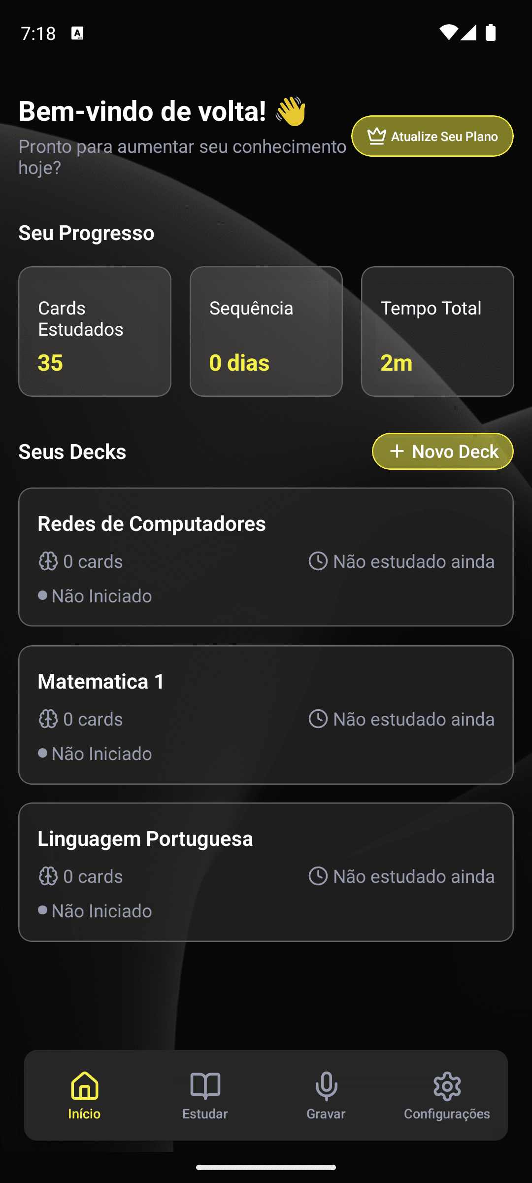 FlashMind App Screenshot